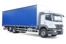 Van Rental Coalville - 26 Tonne Curtain Side Truck - Truck hire Coalville